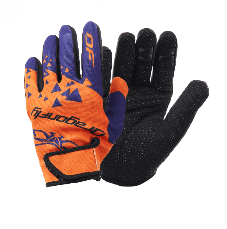 картинка Перчатки DF CROSS Man Orange - Ultramarine (XL) от магазина Vezdehod38